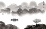 水墨背景