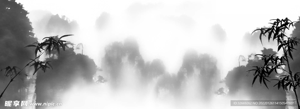 水墨背景