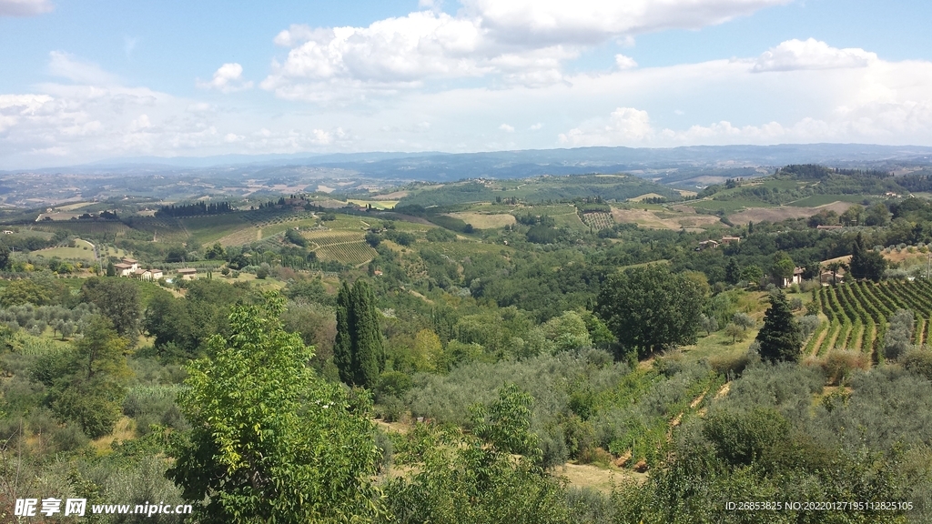 意大利托斯卡纳自然风景