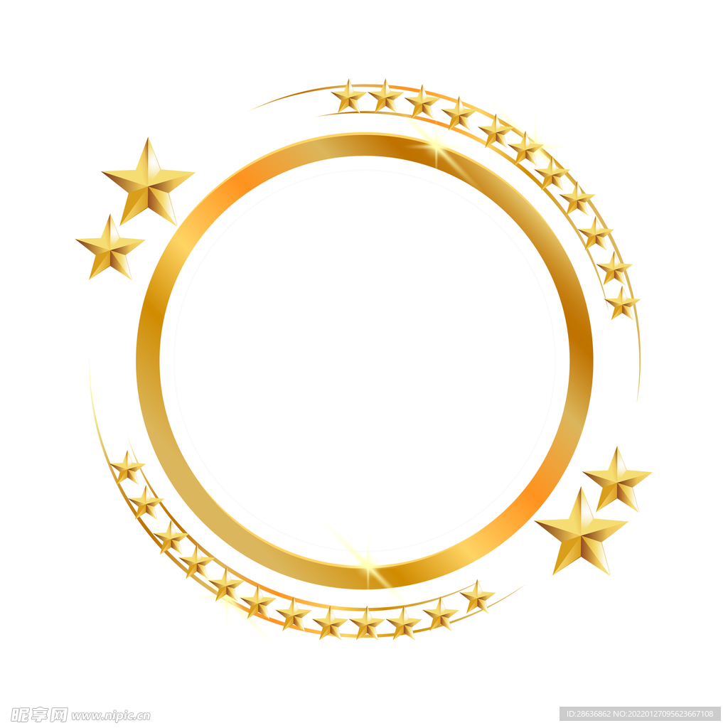 五角星边框