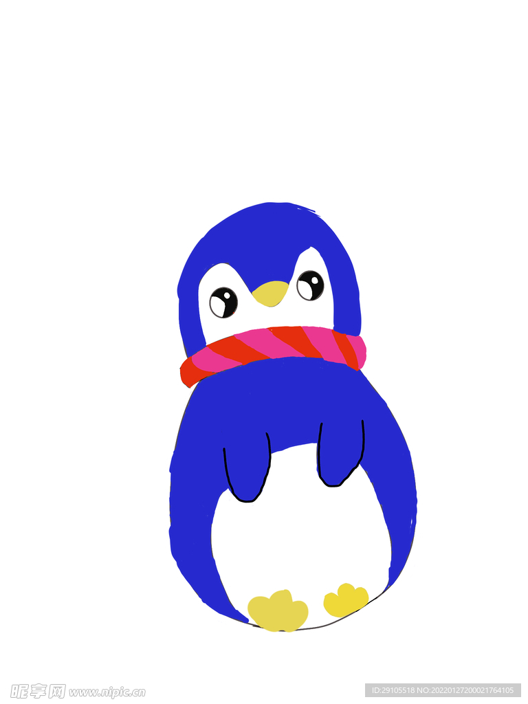 蓝色小企鹅