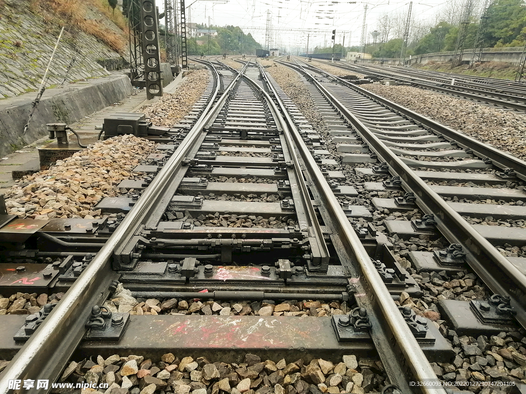  铁路道岔之单开道岔