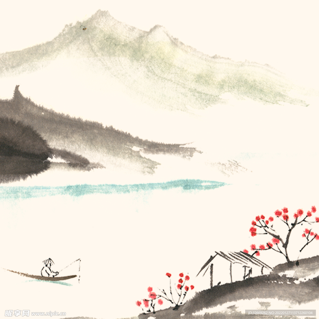 水墨背景
