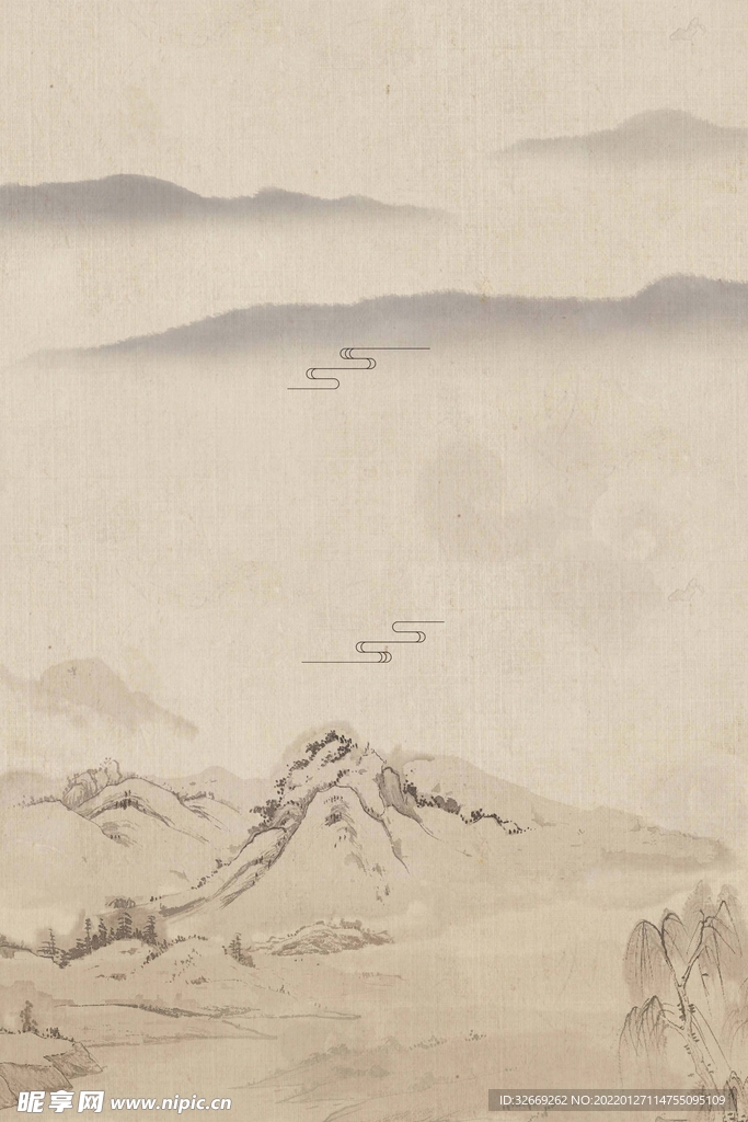 水墨背景