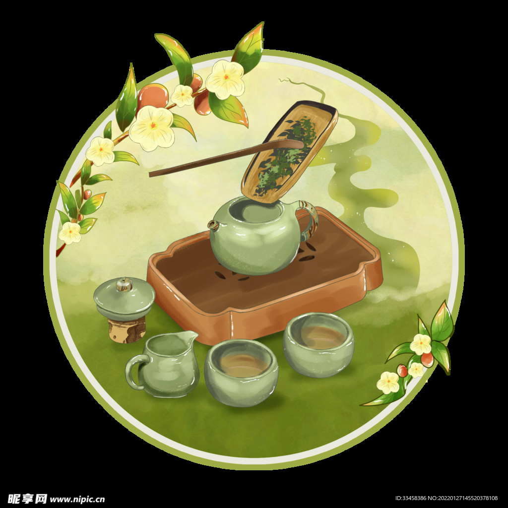 中国传统文化泡茶茶艺茶叶