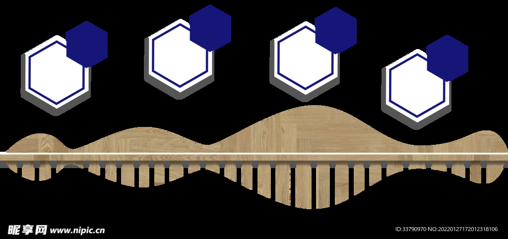 一个文化墙素材