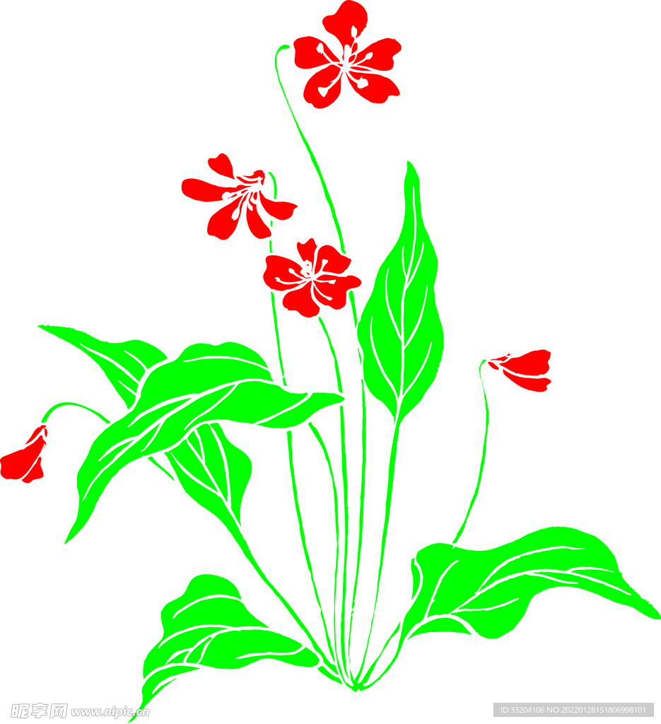 花
