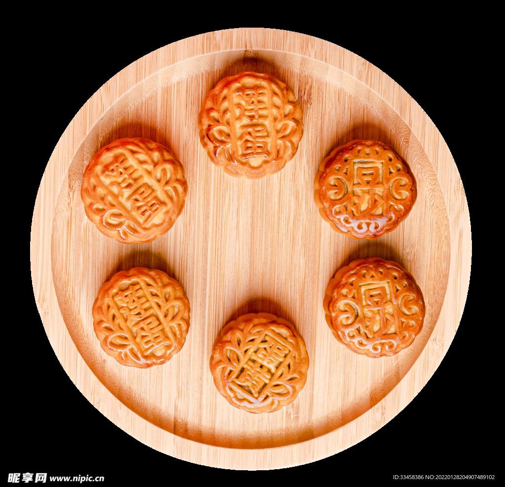 中秋传统美食广式小月饼