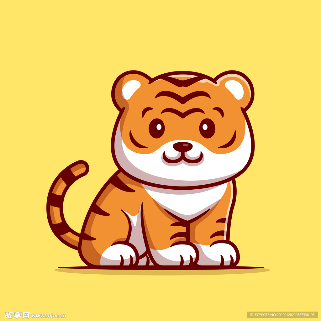 卡通老虎