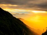 江西武功山落日