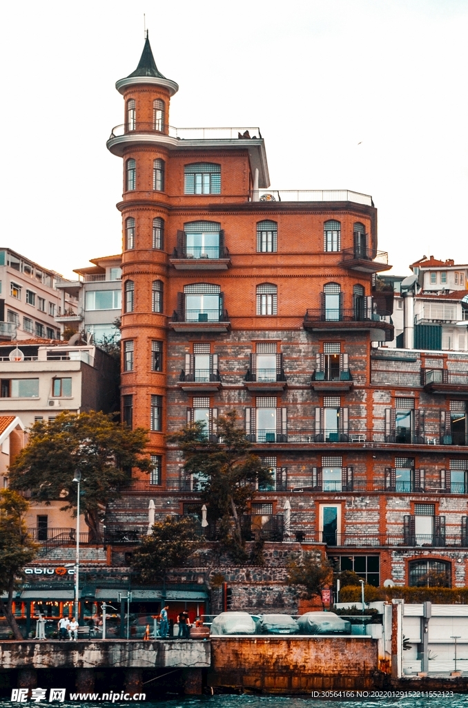 户外城市建筑空间背景素材