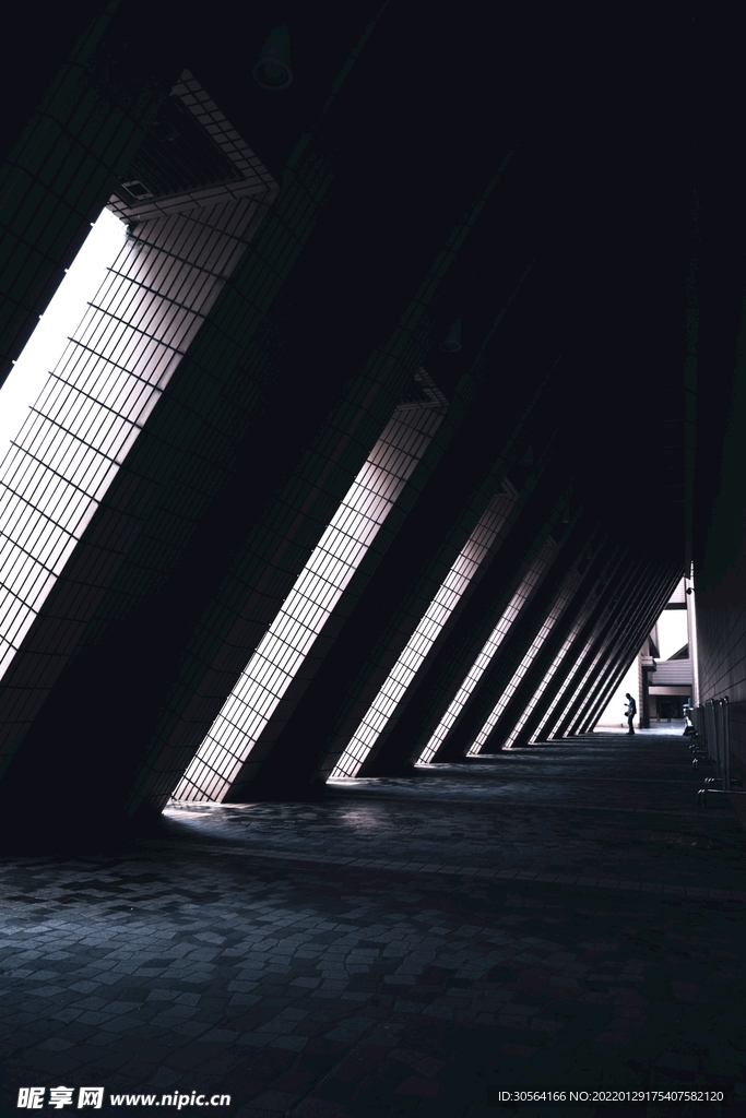 城市建筑空间背景素材
