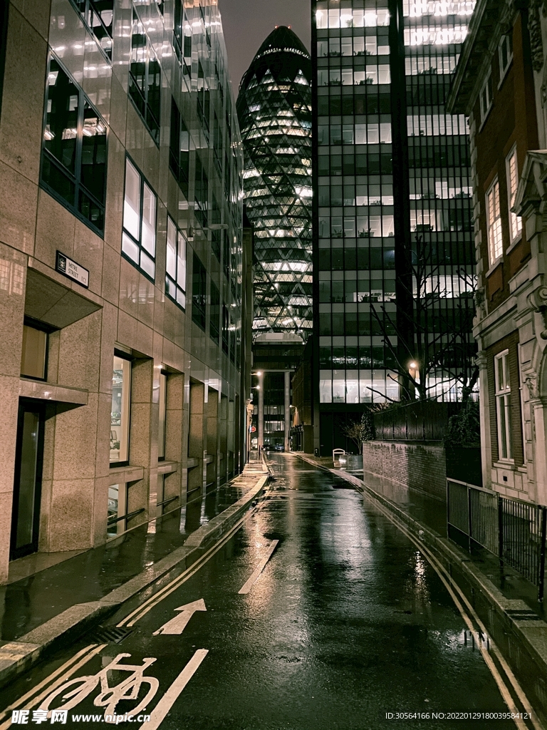 城市建筑空间背景素材
