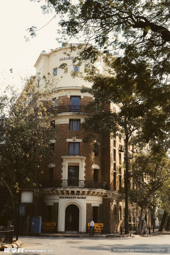 城市建筑空间背景素材