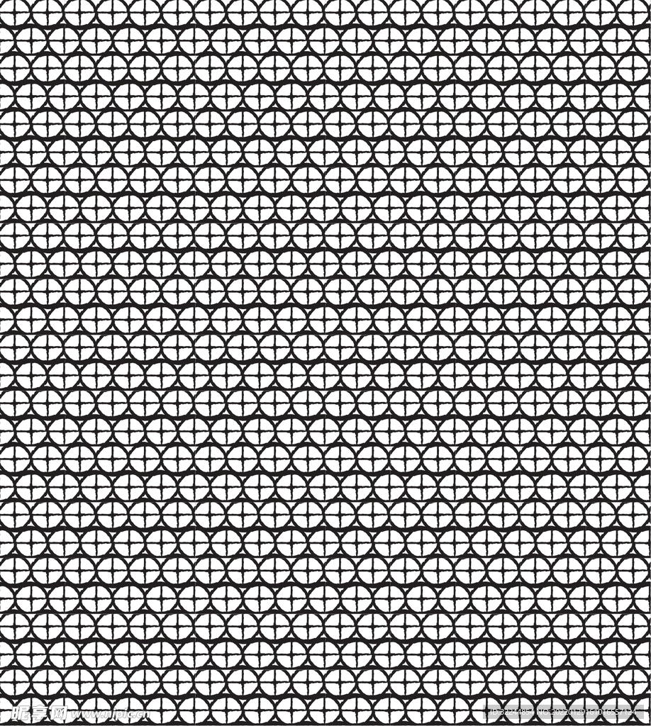 黑白线条 几何抽象 底纹 印花