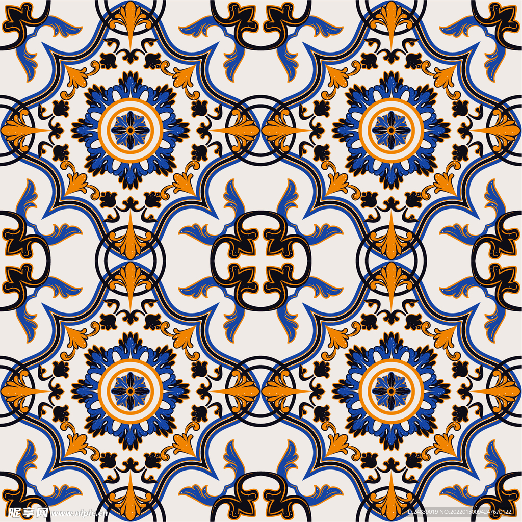 瓷砖地毯 欧式背景 古典 服饰
