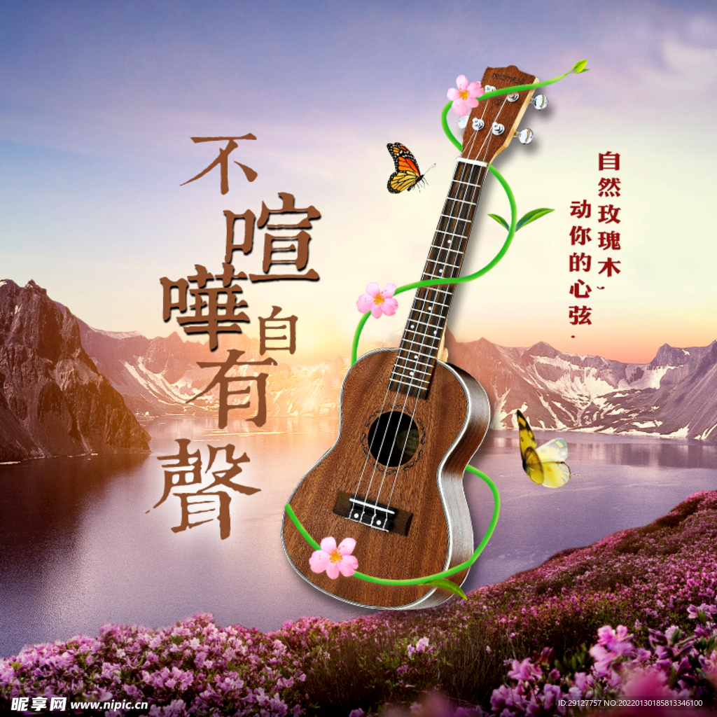 小提琴海报