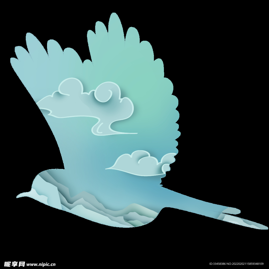 中国风春分清明