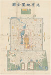 北京古代地理全图《紫禁城》