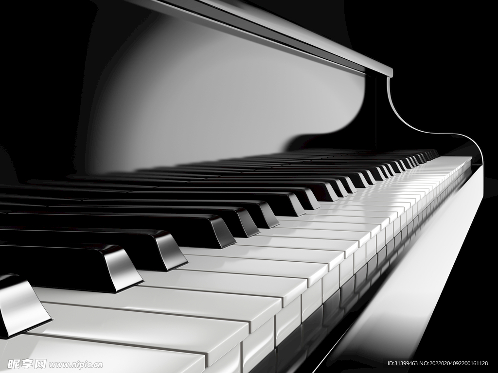 钢琴键盘           