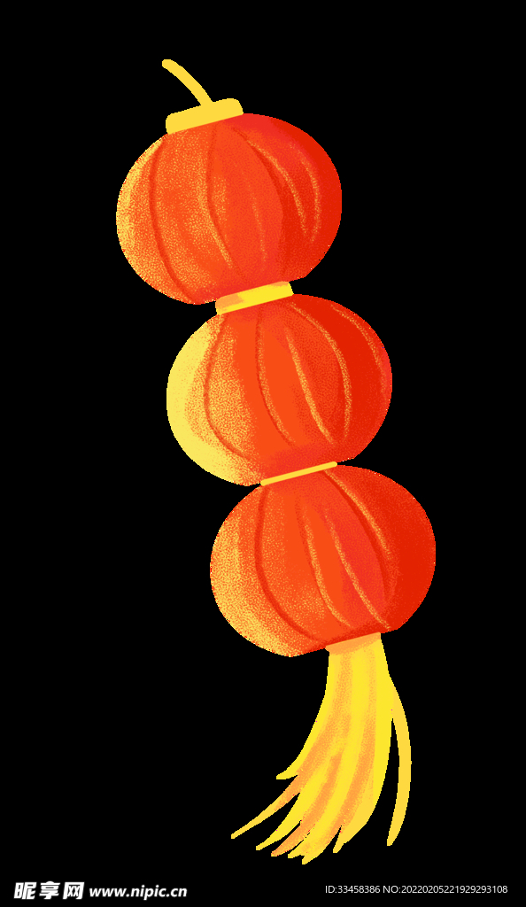 春节新春元宵节红灯笼