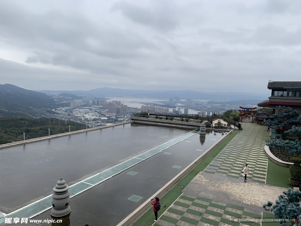 鼓山风景