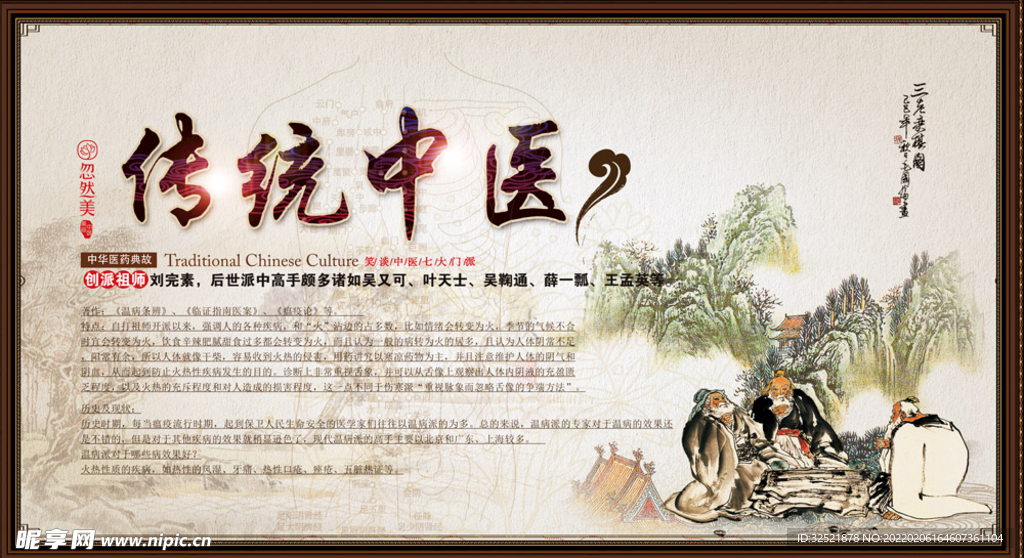 中医养生展板设计