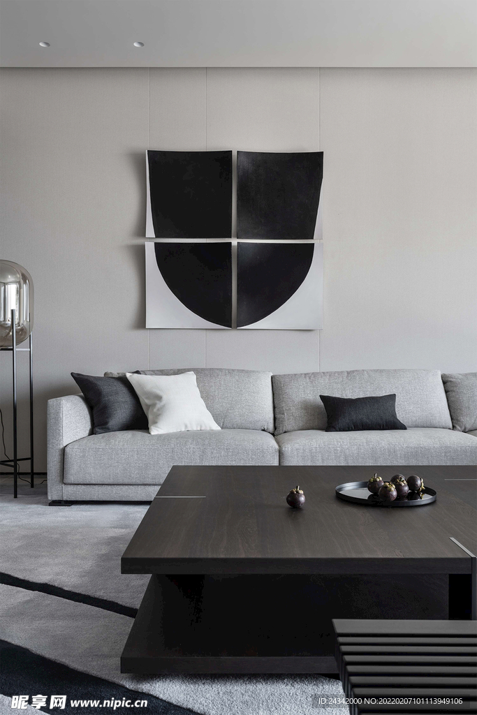 简约风格家装实景图