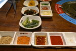 韩式韩国烤肉蘸料前菜