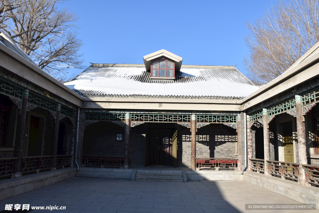 传统老民居建筑四合院