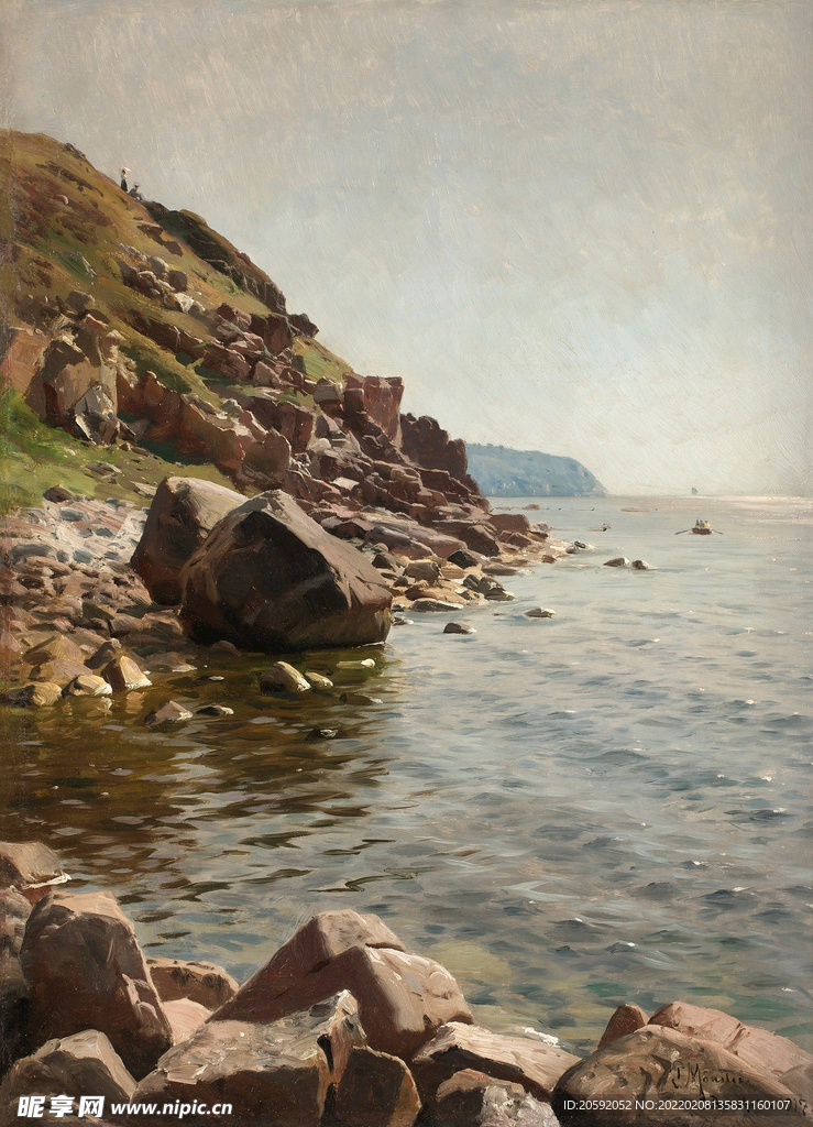 油画  
