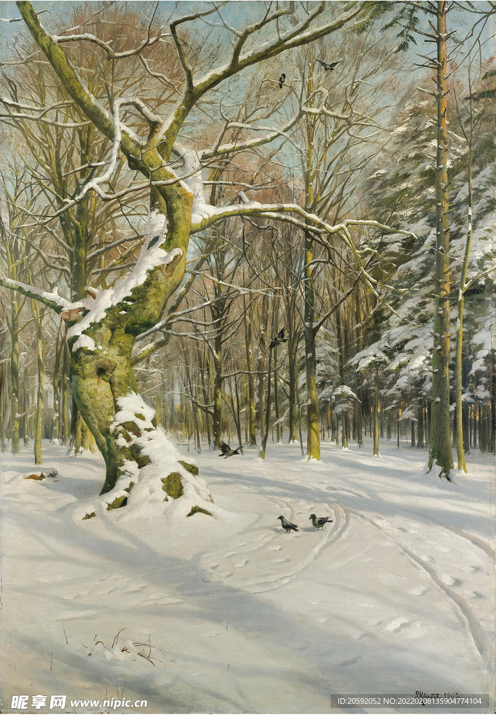 油画 