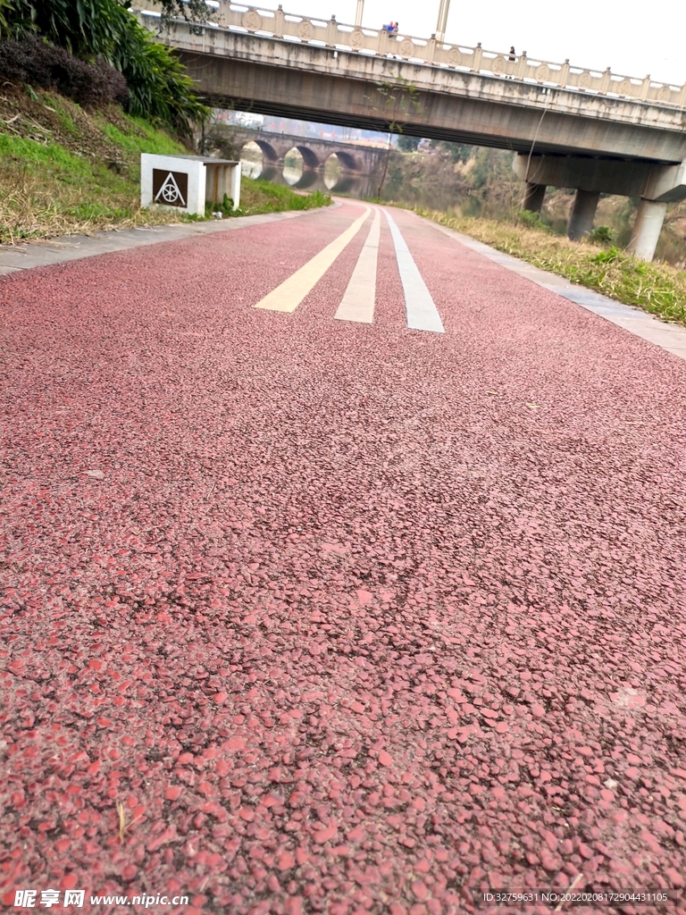 跑道公园绿道 