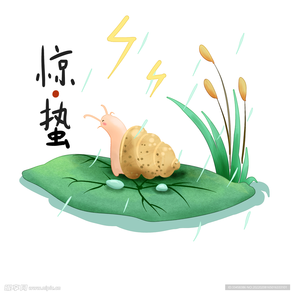 惊蛰节气蜗牛