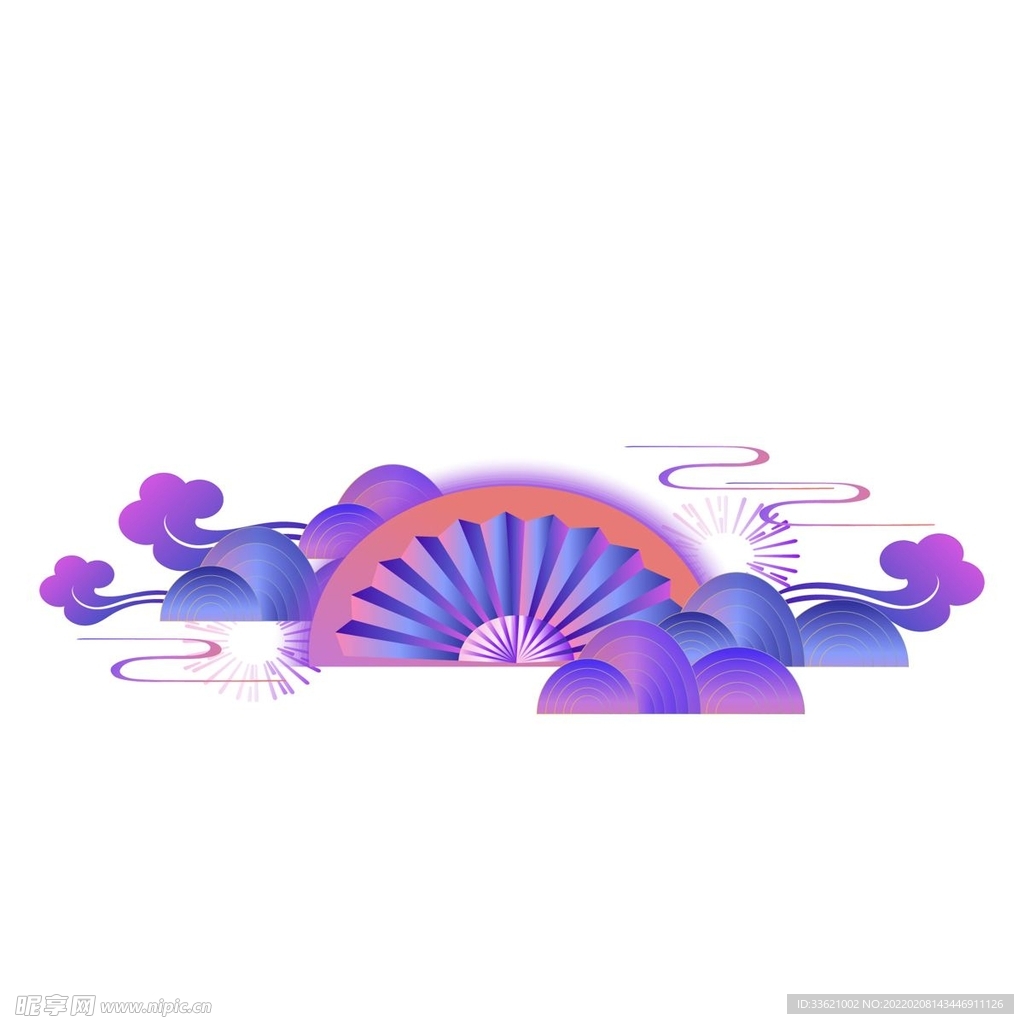 祥云底纹  中国风花纹 古典 