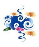 祥云底纹  中国风花纹 古典 
