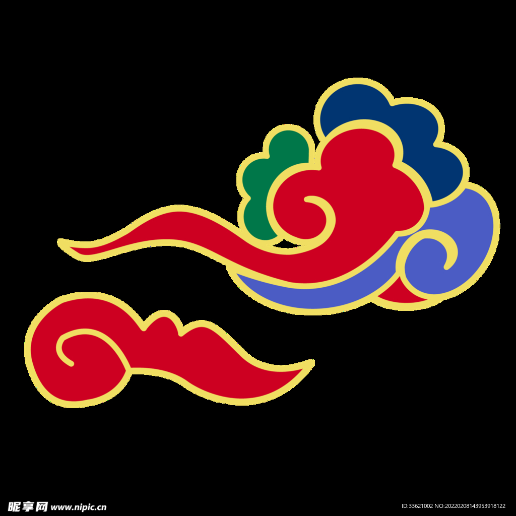祥云底纹  中国风花纹 古典 