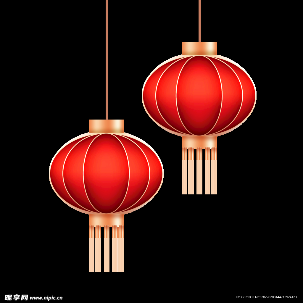 花灯会 灯笼元素 中国风素材 