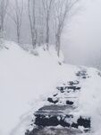 雪景山路