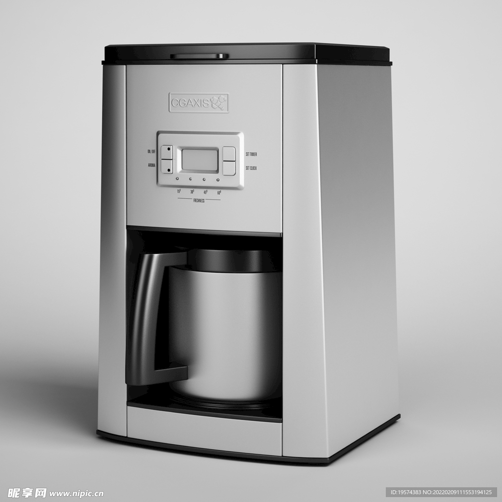 C4D模型咖啡机