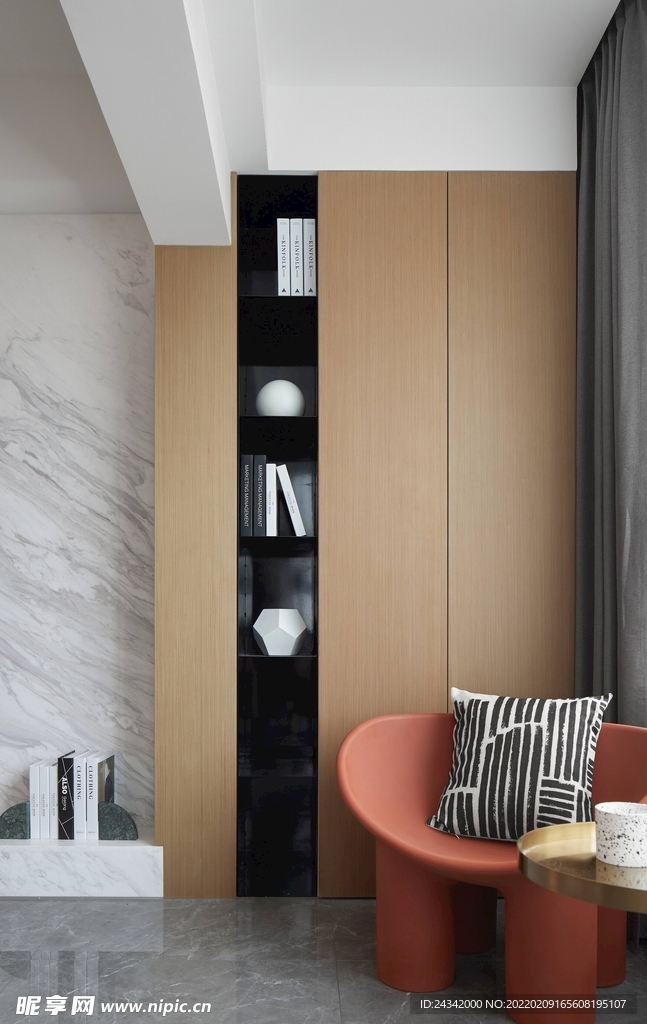 简约风格家装实景图