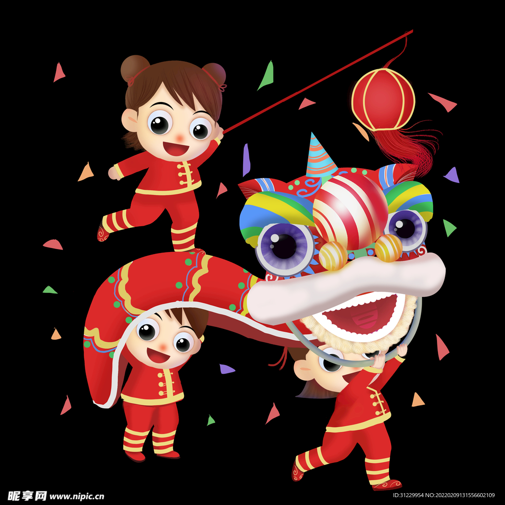 舞狮组合 
