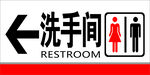 洗手间标牌