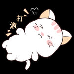 手绘卡通猫图片 
