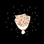 情人节女神节唯美花束