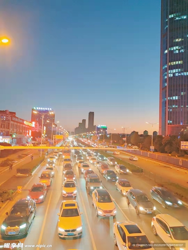 合肥的夜景