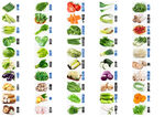 蔬菜菜单 蔬菜图片大全
