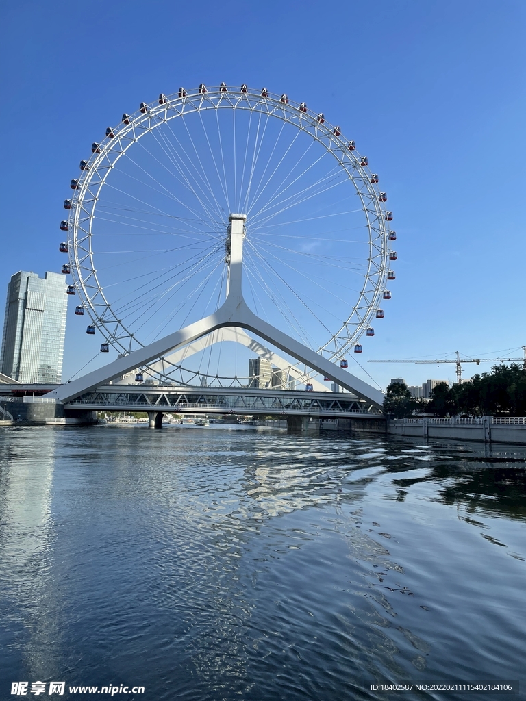 摩天轮海景