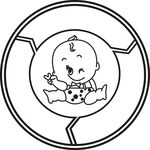 卡通婴儿矢量