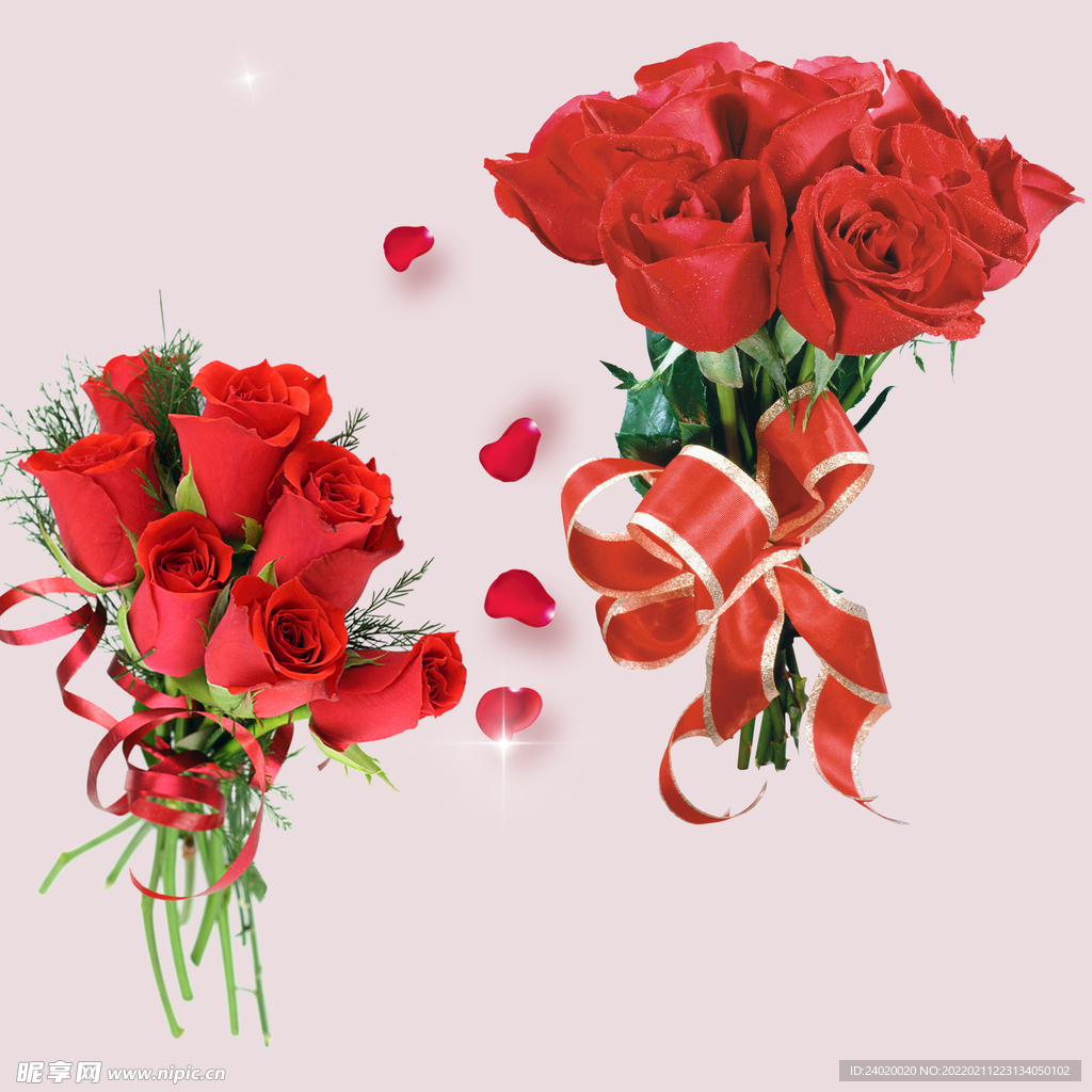 玫瑰花带字图片浪漫,漂亮玫瑰花动态闪烁 - 伤感说说吧